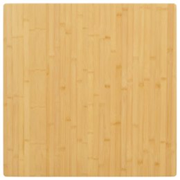 Blat do stołu, 70x70x1,5 cm, bambusowy