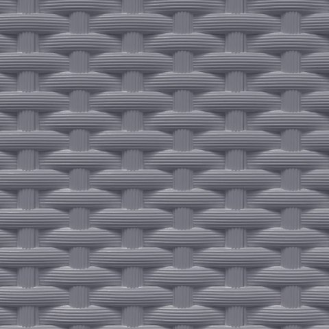 Donice, 2 szt., ciemnoszare, 30x30x37 cm, polipropylen