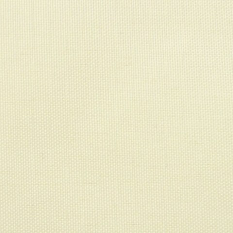 Prostokątny żagiel ogrodowy, tkanina Oxford, 2,5x4 m, kremowy