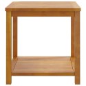 Stolik boczny z litego drewna akacjowego, 45 x 45 x 45 cm