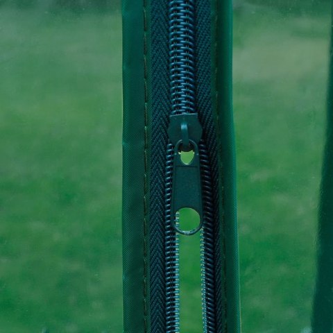 Szklarnia ogrodowa z 4 półkami