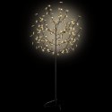 Drzewko z lampkami, 120 LED, ciepły biały, kwiat wiśni, 150 cm