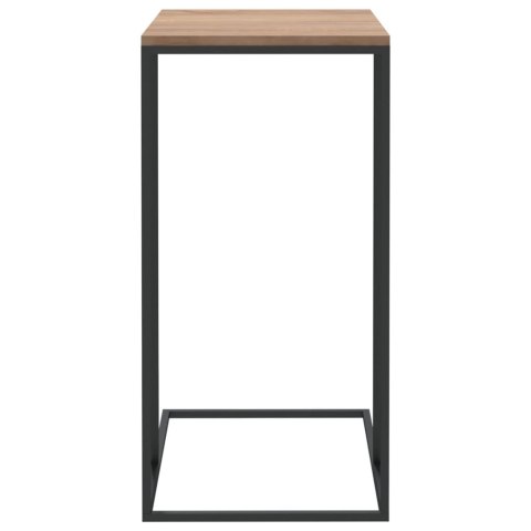 Stolik boczny, czarny, 40x30x59 cm, materiał drewnopochodny