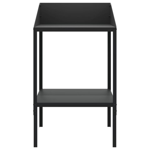 Kwietnik, antracytowy, 56,5x54,5x100 cm, stal galwanizowana