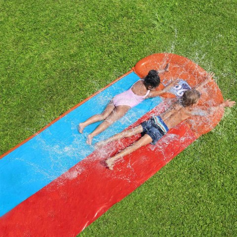 Bestway Zjeżdżalnia H2OGO Tsunami Splash Ramp, podwójna Bestway Zjeżdżalnia H2OGO Tsunami Splash Ramp, podwójna