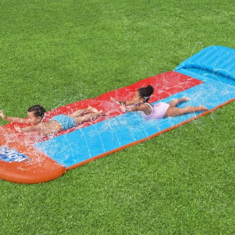 Bestway Zjeżdżalnia H2OGO Tsunami Splash Ramp, podwójna Bestway Zjeżdżalnia H2OGO Tsunami Splash Ramp, podwójna