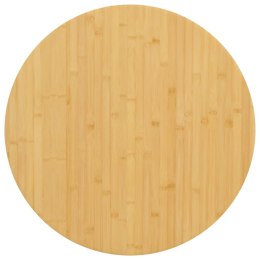 Blat do stołu, Ø70x1,5 cm, bambusowy