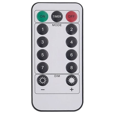 Ozdoby świąteczne ze 140 lampkami LED, 4 szt, ciepła biel, 17cm