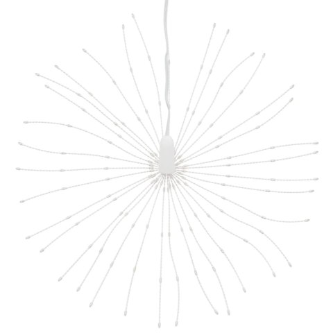 Ozdoby świąteczne ze 140 lampkami LED, 4 szt, niebieskie, 17 cm