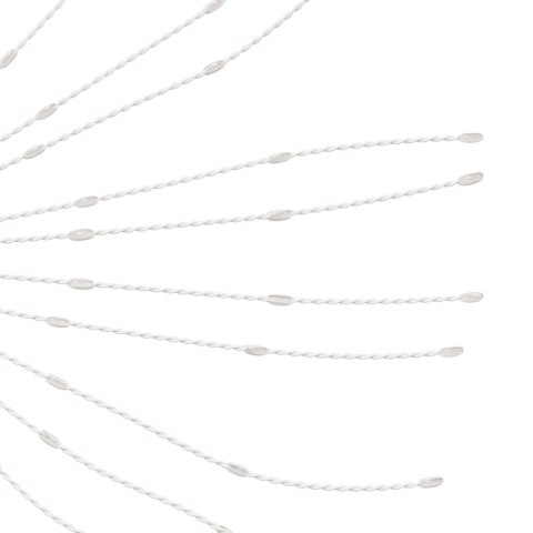 Ozdoby świąteczne ze 140 lampkami LED, 4 szt, zimna biel, 17 cm