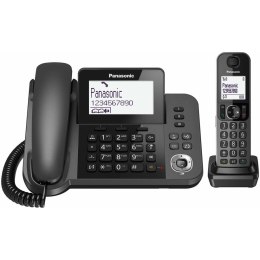 Telefon Stacjonarny Panasonic KX-TGF310 Biały Czarny Szary