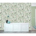 DUTCH WALLCOVERINGS Tapeta Flamingo, miętowa