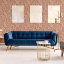 DUTCH WALLCOVERINGS Tapeta Mae, pomarańczowo-beżowa