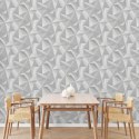 DUTCH WALLCOVERINGS Tapeta Onyx, jasnoszara