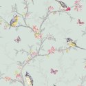 DUTCH WALLCOVERINGS Tapeta Phoebe, miętowa