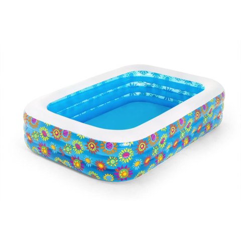 Bestway Nadmuchiwany basen dla dzieci, niebieski, 229x152x56 cm Bestway Nadmuchiwany basen dla dzieci, niebieski, 229x152x56 cm