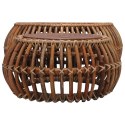 Stoliki kawowe, 2 szt., naturalny rattan