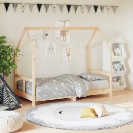 Rama łóżka dziecięcego, 80x160 cm, drewno sosnowe
