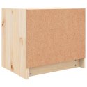 Szafki nocne, 2 szt., 40x31x35,5 cm, lite drewno sosnowe