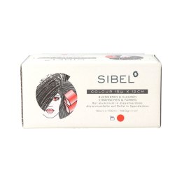 Papier Aluminiowy Sinelco Sibel High Fryzjerstwo i usługi kosmetyki estetycznej 15 x 12 x 100 cm Czerwony
