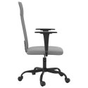 Krzesło biurowe, jasnoszare, tkanina