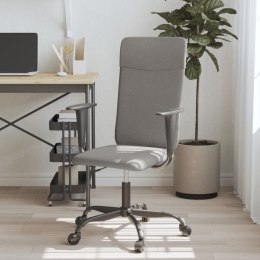 Krzesło biurowe, ciemnoszare, tkanina