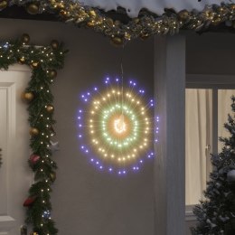 Ozdoby świąteczne ze 140 lampkami LED, 8 szt., kolorowe, 17 cm