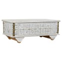 Stolik DKD Home Decor MB-182010 Biały Złoty Metal Drewno mango 115 x 60 x 45 cm