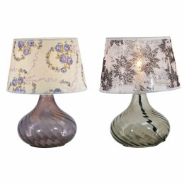 Lampa stołowa DKD Home Decor 25 x 25 x 33,5 cm Szkło Wielokolorowy 220 V 25 W (2 Sztuk)