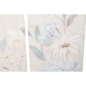 Obraz DKD Home Decor Kvety 55 x 3 x 135 cm Shabby Chic (3 Części)