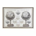 Obraz DKD Home Decor Mapa Świata (95 x 3 x 65 cm)