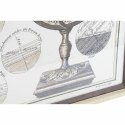 Obraz DKD Home Decor Mapa Świata (95 x 3 x 65 cm)