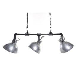 Lampa Sufitowa DKD Home Decor 122 x 29 x 42 cm Srebrzysty Czarny Metal 50 W
