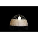 Lampa Sufitowa DKD Home Decor Brązowy Czarny Metal 50 W 50 x 50 x 42 cm