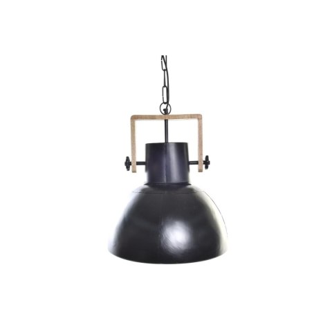 Lampa Sufitowa DKD Home Decor Brązowy Czarny Metal Drewno mango 50 W 40 x 40 x 49 cm