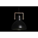 Lampa Sufitowa DKD Home Decor Brązowy Czarny Metal Drewno mango 50 W 40 x 40 x 49 cm