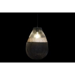 Lampa Sufitowa DKD Home Decor Czarny Metal Brązowy 50 W 32 x 32 x 43 cm