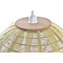 Lampa Sufitowa DKD Home Decor Naturalny Złoty Brązowy Bambus 50 W (42 x 42 x 26 cm)