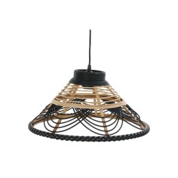 Lampa Sufitowa DKD Home Decor Rattan Dwuowy 50 W (41 x 41 x 21 cm)