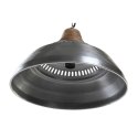 Lampa Sufitowa DKD Home Decor Srebrzysty Brązowy Żelazo Drewno mango 50 W (43 x 43 x 31 cm)