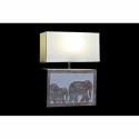 Lampa stołowa DKD Home Decor Brązowy Biały 220 V 50 W Indianin (33 x 12 x 41 cm)