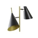 Lampa stołowa DKD Home Decor Czarny Złoty Metal 25 W 220 V 38 x 16 x 64 cm