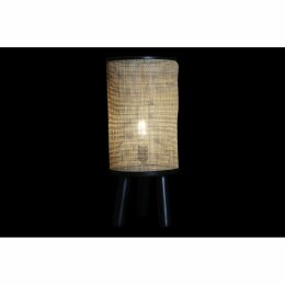 Lampa stołowa DKD Home Decor Naturalny Czarny 220 V 50 W (25 x 25 x 59 cm)