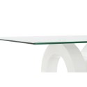 Stolik DKD Home Decor Biały Przezroczysty Drewno Szkło Drewno MDF 110 x 60 x 45 cm