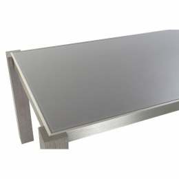 Stoły do Jadalni DKD Home Decor Szkło Szary Aluminium Dub szkło hartowane (162 x 92 x 74 cm)