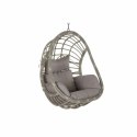 Fotel wiszący ogrodowy DKD Home Decor 90 x 70 x 110 cm Szary rattan syntetyczny Aluminium (92 x 70 x 113 cm)