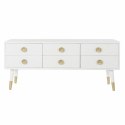 MebleTV DKD Home Decor Biały Złoty Jodła Drewno MDF 120 x 42 x 54 cm