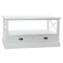 Stolik DKD Home Decor Biały Drewno (108 x 48 x 56,5 cm)