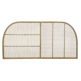 Zagłówek do łóżka DKD Home Decor Naturalny Brązowy Rattan (160 x 4 x 80 cm)