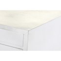 Kredens DKD Home Decor Romby Biały Mosiądz Drewno mango (157 x 43 x 84 cm)